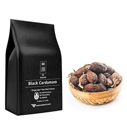 looms & weaves - Whole Black Cardamom - 200 gm