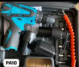 Electric Drill With Rechargeable Lithium Battery Electric Screwdriver Cordless