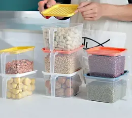 kitchen storage container with lid cereals grain box with lid