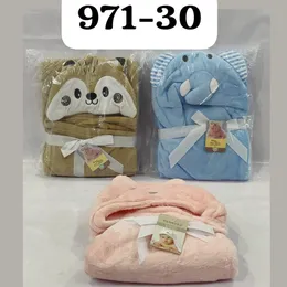 Animal Baby Blanket / Newborn Baby Blanket / Winter Baby Cartoon Character Hooded Blanke