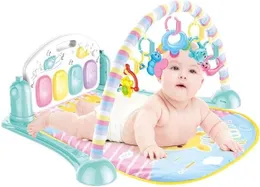 Unisex Baby Piano Gym Play Mat, Infant Kick And Play Piano Activity Center, Musical & Educational Toy For Newborns, 0-1 