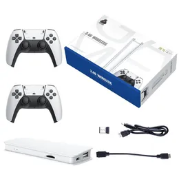 M15 Plug & Play Video Game Stick with 2.4G Dual Wireless Controllers, Built in 1000H+ Classic Games, TV 4K DMI Output fo