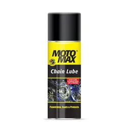 Motomax Chain Lube Aerosol Spray 200 ml |Provides Lubrication and corrosion protection of Chain & sprockets for Bikes, M