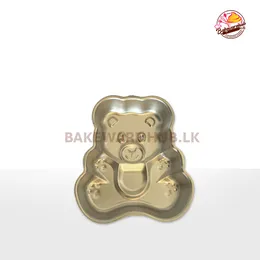 Bear/Panda-Shaped Baking Tray – Aluminum | 1Kg Capacity | Kids’ Party Cake Mould