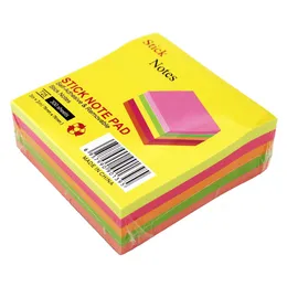 500 Sheets Sticky Notes Pack 3x3 Inches in Mixed Bright Colors Durable, High Quality, Premium sheets for Office and Scho
