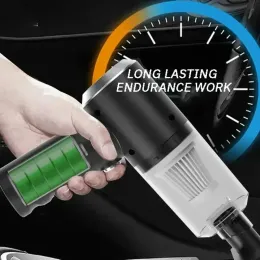 Efficient Cordless USB 3 in 1 Car Vacuum Cleaner with Portable Charging Function - Popular and Convenient Air Dust Colle