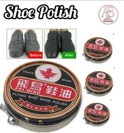Flying Bird Shoe Polish, Metal Tin, 40g for Leather Shoes