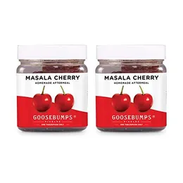 Goosebumps Masala Cherry | Dried Cherry | Chatpata Cherry Healthy Snack for Kids and Adults | (150g x 2 Packs), 300 GMS