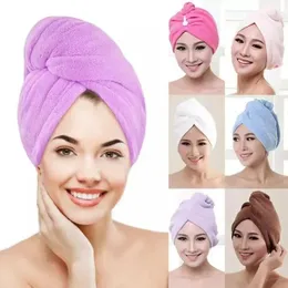 Microfiber Soft & Quickly Drying Hair Drying Towel Shower Cap