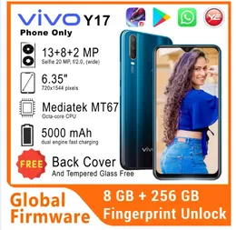 VIVO Y17 Mediatek MT6765 (8GB RAM + 256GB ) 6.35 Inch 5000 MAh Battery 𝗣𝗵𝗼𝗻𝗲 + 𝗧𝗲𝗺𝗽𝗲𝗿𝗲𝗱 𝗚𝗹𝗮𝘀𝘀 + 𝗕𝗮𝗰𝗸 𝗖𝗼𝘃𝗲𝗿 𝗢𝗻𝗹𝘆