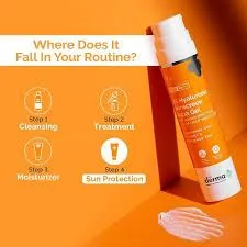 The Derma 1% Hyaluronic Sunscreen Aqua Gel