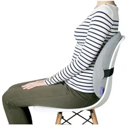 Memory Foam car Lumbar Support Pillow-Used for car Seats-Memory Foam Back Cushion Office Chairs, Sofas, recliners, etc