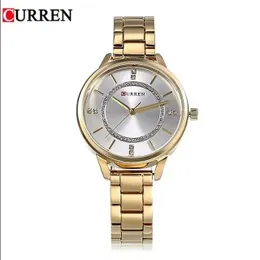 Current Stainless Steel Gold Ladies Watch (P07074)