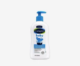 Cetaphil Baby Wash & Shampoo with Natural Calendula – Gentle Cleansing for Baby’s Skin & Hair, 399ml