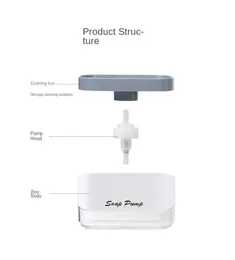 Soap Dispenser with Sponge Holder