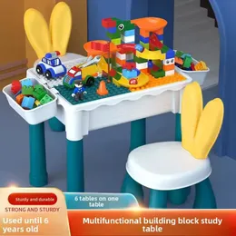Multifunction Building Blocks study table full set (102pcs building blocks)
