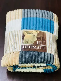 Cozy Luxury Blanket – Popcorn Pattern, 200×230 cm, Soft & Warm