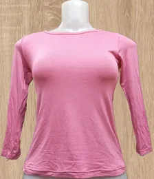 Casual Wear Full Sleeve Women Boat Neck T-shirt