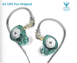 Wired Earphone KZ EDX Pro Hifi Bass Sport Noise Cancelling Dynamic In-ear Headset with Mic Headphone