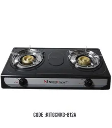 SS 2 BURNER GAS STOVE NULEK JAPAN NLG-812A