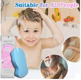 Baby Painless Bath Sponge - Super Soft Exfoliating Bath Sponge Ultra Soft Reusable Bath Sponge Spa Exfoliator Dead Skin 