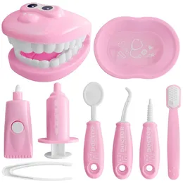 Kids Dentist Play Set with Pretend Dental Tools and Accessories for Role Play Fun Learning Fun and Educational Gift