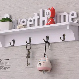 Key Rack Holder Wall Organizer Mount Hanger Home Letter Hooks Storage Hook Encounter