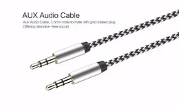 Bamboo 3m AUX Cable – Durable 3.5mm Male-to-Male Audio Cable with Bamboo-Style Design