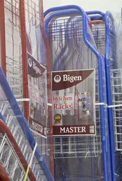 Multi-functional 4 Layer Metal Dish Rack For Kitchen