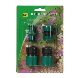 Durable Hose Connector Set (4 pcs) YH-19044 for Garden and Outdoor Use Easy Install & Secure Fit Leak-Free Connections