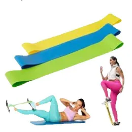 Exercise Band Men Women Workout Training Pilates Yoga Stretch Exercise Loops Home Gym Equipment