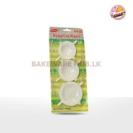 Patties Cutter Set – 3 Sizes (9cm, 8cm, 7cm) | Reusable & Easy to Clean | Ideal for Baking & Pastry Prep