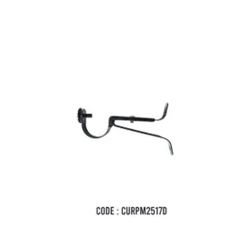 CURTAIN R SINGLE BRACKET BK