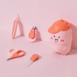 4-in-1 Baby Nail Care Set with Clipper, Scissors, Nail File, and Tweezer for Baby Boys and Girls, Manicure and Pedicure 