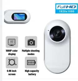 1080P Mini Pokcet Camera HD Screen Outdoor Action Camera Video Recorder Bike Sports DV Dash Cam for Car Bicycle Thumb Ca