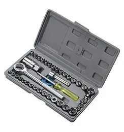 40Pcs Carbon Steel Socket Set