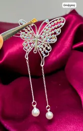 Double pearl hanging stone lock slide