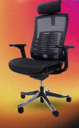 Buy Now NEW Arrival Fashionable  HIGH  back  mesh chair-Black