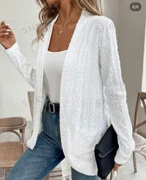 SHEIN LUNE Dual Pocket Open Front Coat (Size - M, L,XL)