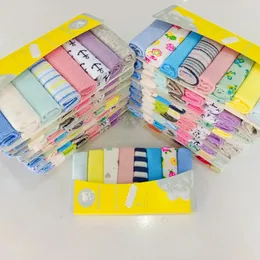 Baby Bib & Face Towel Set 8pcs Reusable Cotton Nursing and Saliva Towels for Newborns (22.9cm *22.9cm)