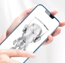 iPhone 14 Tempered Glass iTop Premium Edge to Edge Curved Full Coverage with Dust Proof Mesh Screen Protector