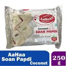 Aahaa Coconut Soan Papdi 250g