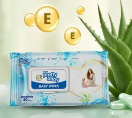 Pretty Baby Wipes 80pcs