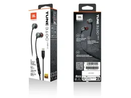 Tune 310C Hi-Resolution Wired Earphones with USB-C – In-Ear Headphones with Mic, Tangle-Free Cable, and 3-Button Control