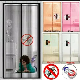 Magic Mesh Screen Door Door Mosquito net with Magnet - Fiberglass Magnetic Mosquito Net