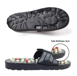 Anti-Slip Acupressure Therapy Slippers Unisex Foot Massage Reflexology Shoes