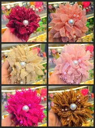 Premium Pearl Hairpacks flower hair clips  – Large Size, Elegant Hair Accessory for Women