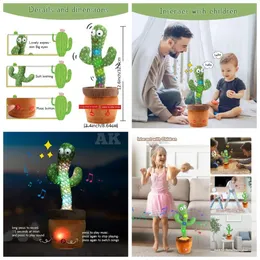 Talking Cactus – Dancing & Singing Toy | Voice Recording | Funny Educational Gift