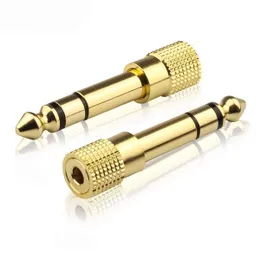 Stereo Headphone Audio Adapter 6.5mm 1/4″ Male plug to 3.5mm 1/8″ Female Jack (3.5m to 6.5m)
