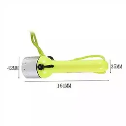 Professional Diving Flashlight Torch | Continuous Light Output